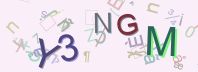 This is a captcha-picture. It is used to prevent mass-access by robots. (see: www.captcha.net)